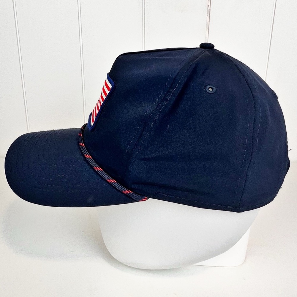 The Ajga Flag Patch 5 Panel Performance Rope Cap … - image 2